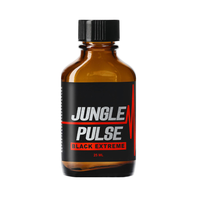 Jungle PULSE - Black Extreme 25ml - Large Poppers